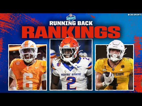 Ranking the TOP running back prospects in the 2025 NFL Draft