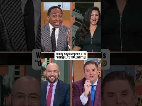 Is Stephen A. a TROLL? ๐