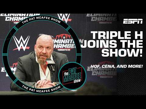Triple H on his induction to the WWE Hall of Fame 🏆 | The Pat McAfee Show