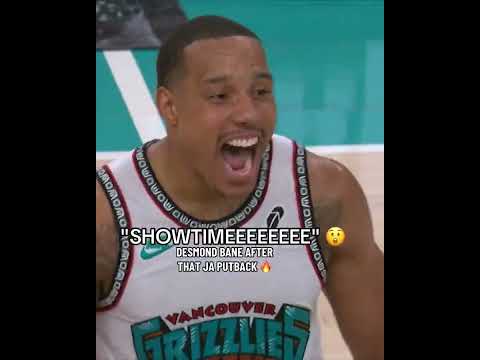 Desmond Bane’s reaction 😅