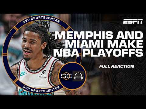 NBA Play-In Reaction 🍿 Grizzlies eliminate Mavs, Heat top Hawks in OT | SC with SVP