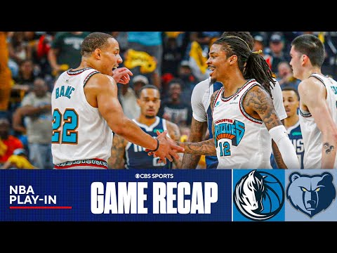 Grizzlies cruise past Mavericks to clinch 8-seed in West, advance to play Thunder | Game Recap