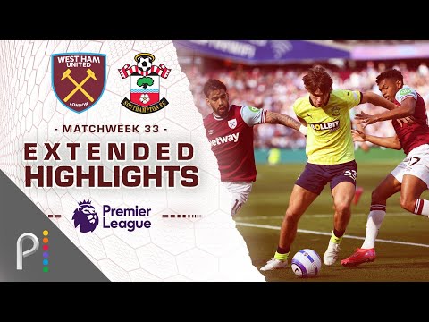 West Ham United v. Southampton | PREMIER LEAGUE HIGHLIGHTS | 4/19/2025 | NBC Sports