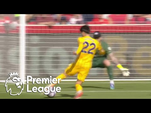 Kaoru Mitoma pulls one back for Brighton against Brentford | Premier League | NBC Sports