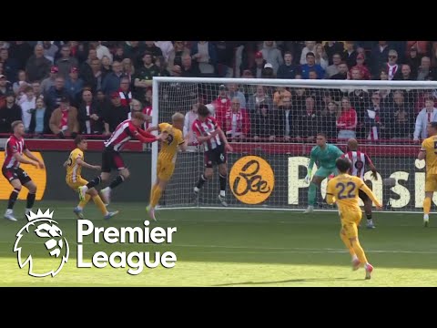 Christian Norgaard heads Brentford 4-2 ahead of Brighton | Premier League | NBC Sports
