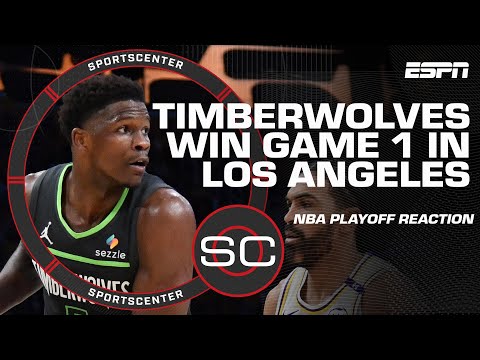 NBA Playoff Reaction 🍿 Timberwolves dominate Lakers, Knicks use huge run to take Game 1 | SC