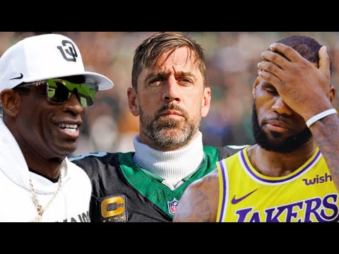 Lakers Get DESTROYED In Playoffs, Aaron Rodgers Makes It ALL About Him, Shedeur Sanders Drama