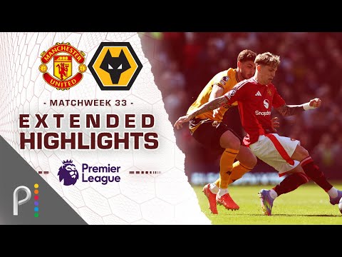 Manchester United v. Wolves | PREMIER LEAGUE HIGHLIGHTS | 4/20/2025 | NBC Sports