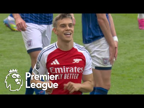 Leandro Trossard’s brace gives Arsenal 3-0 lead over Ipswich Town | Premier League | NBC Sports