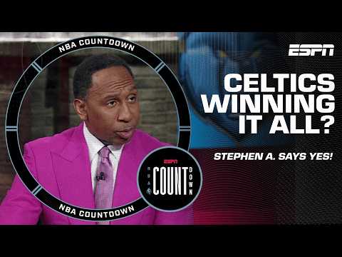 Stephen A. Smith says ‘NO ONE’ will beat the Celtics if they stay healthy 👀 | NBA Countdown
