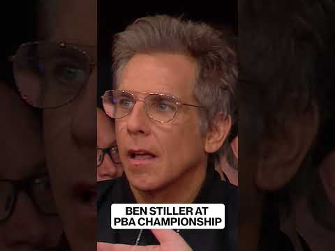 Ben Stiller is in the 🏠! #PBA #PBAPlayersChampionship #BenStiller