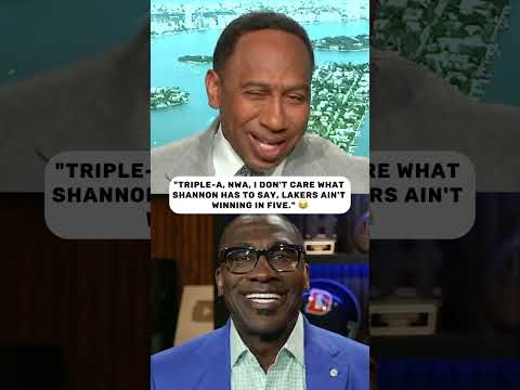 Stephen A. had a new phrase for Shannon 😂