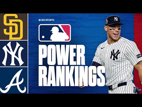 Latest MLB Power Rankings: Padres stay in top spot, Yankees into Top 5, Braves rise 6 spots