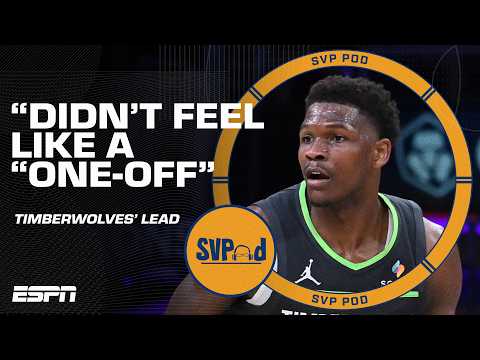 ‘Didn’t feel like a one-off’ 👀 SVP on the Timberwolves’ Game 1 win over the Lakers | SVPod