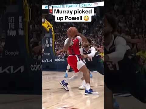 Jamal Murray was called for a common foul on this play 👀