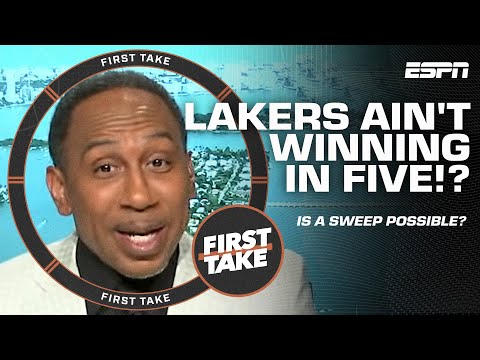 Stephen A. echoes Game 2 is a MUST-WIN for Lakers + WOLVES SWEEP POSSIBLE? 😬 | First Take