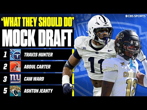 2025 NFL Mock Draft: What teams SHOULD do in the First Round 👀