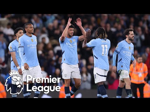 Man City keep Champions League hopes alive against Aston Villa | Premier League Update | NBC Sports