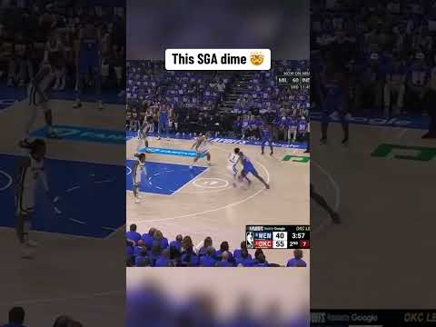 SGA dropped a dime 🍿