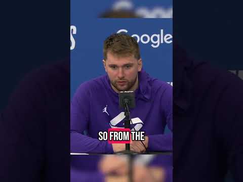 Luka Doncic on returning to Minnesota for playoff basketball in Game 3 🔥