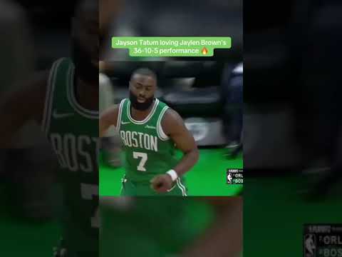 Tatum was loving this 🍀
