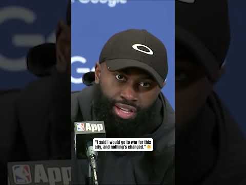 Jaylen Brown would LAY IT ON THE LINE for Boston ⚔️