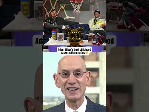 Adam Silver grew up a HUGE Knicks fan 🟠🔵