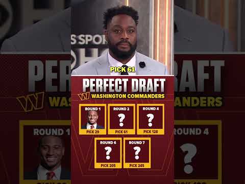 Thoughts on this Perfect Draft haul for the Commanders? #nfl #shorts