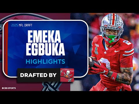 Emeka Egbuka Ohio State Highlights | Drafted No. 19 overall to the Buccaneers
