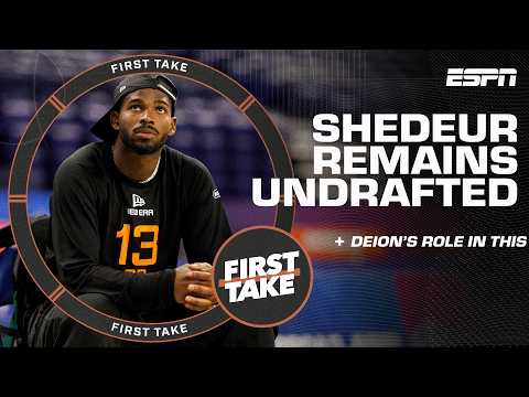 Stephen A. & Dan Orlovsky DEBATE 🍿 Why did Shedeur NOT get drafted in Round 1? 🤔 | First Take