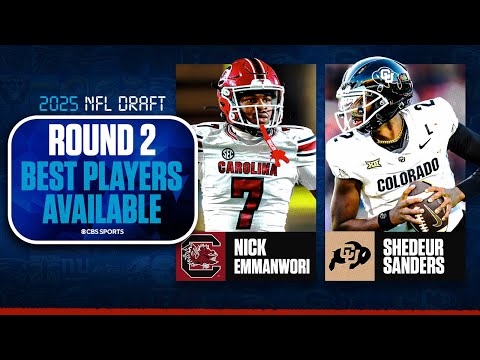 Shedeur Sanders headlines group of BEST PLAYERS AVAILABLE ahead of Round 2 of the 2025 NFL Draft ✅