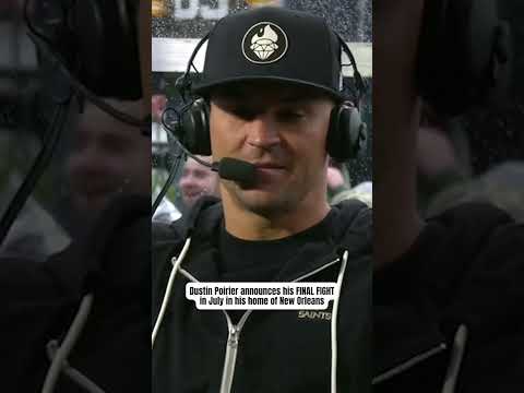 Dustin Poirier announces his FINAL FIGHT ๐