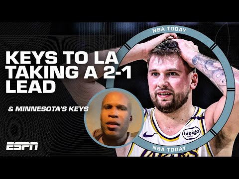 Richard Jefferson’s KEYS to Lakers vs. Timberwolves Game 3 🔑 | NBA Today