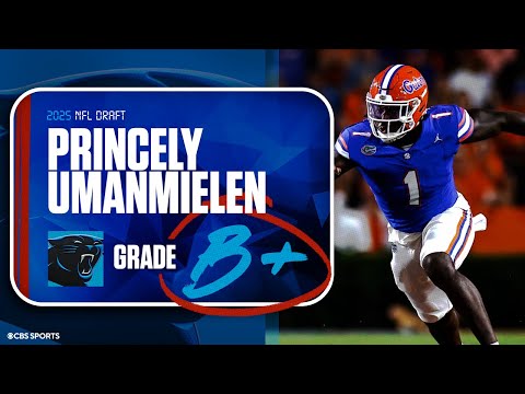 2025 NFL Draft Grades: Panthers receive ‘B+’ for selecting Princely Umanmielen at No. 77 overall