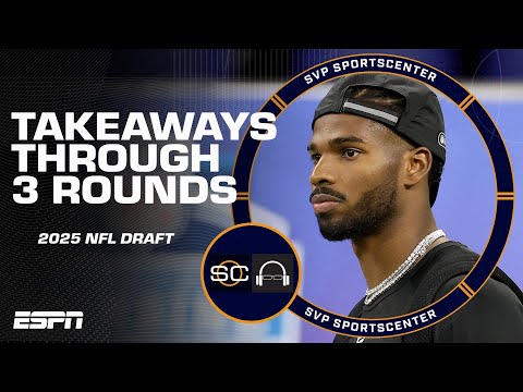 NFL Draft Day 2 Reaction 🍿 Why has Shedeur Sanders go undrafted through 3 rounds? | SC with SVP