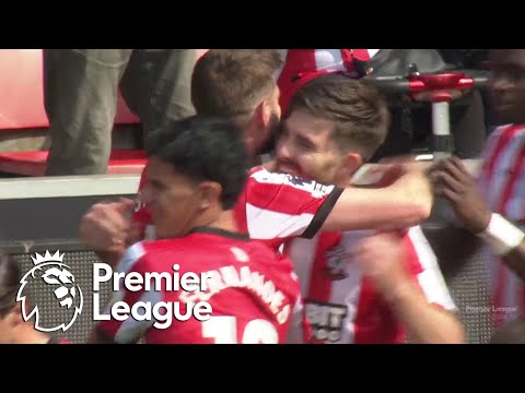 Jack Stephens heads Southampton in front of Fulham | Premier League | NBC Sports