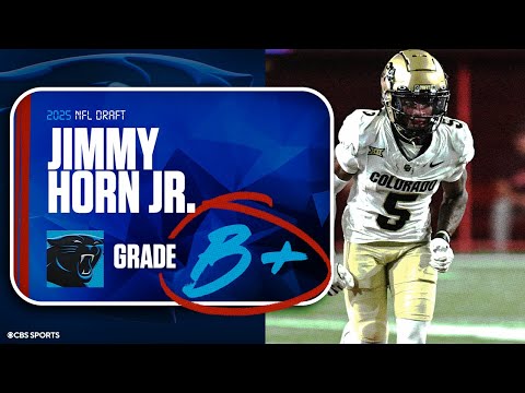2025 NFL Draft Grades: Panthers receive ‘B+’ for selecting WR Jimmy Horn Jr. at No. 208 overall