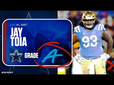 2025 NFL Draft Grades: Cowboys receive ‘A’ for selecting DL Jay Toia at No. 217 overall