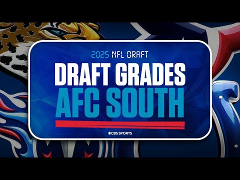 Draft Grades for EACH AFC South team | 2025 NFL Draft