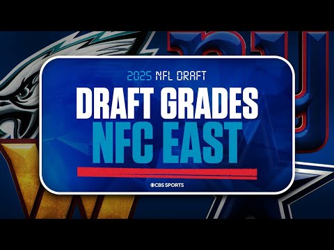 Draft Grades for EACH NFC East team | 2025 NFL Draft