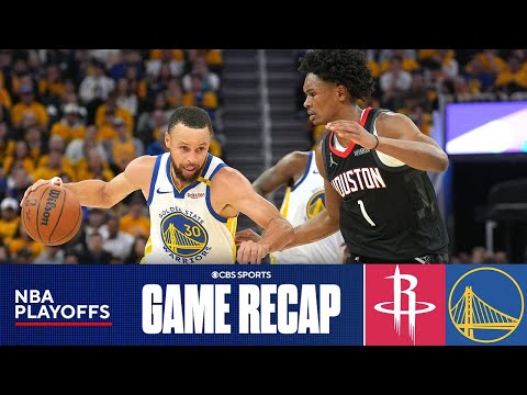 Steph Curry leads Warriors past Rockets, take 2-1 series lead | Game Recap