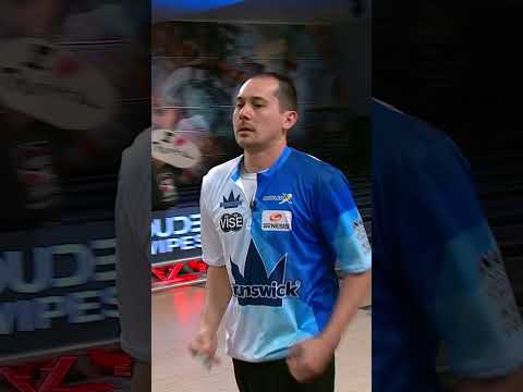CLUTCH Split Conversion helps Brunswick win the match! #PBA #Brunswick #bowling