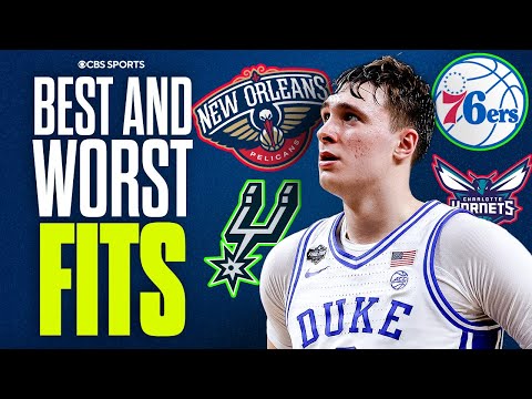 The BEST & WORST fits for Cooper Flagg in the 2025 NBA Draft Lottery