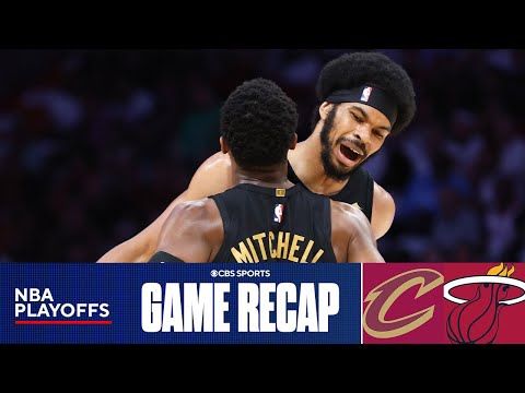 2025 NBA Playoffs: Cavaliers DOMINATE Heat to complete series sweep | Game 4 Recap