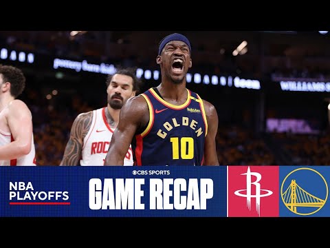 Warriors ESCAPE Rockets in Jimmy Butler’s return, take 3-1 series lead | Game 4 Recap