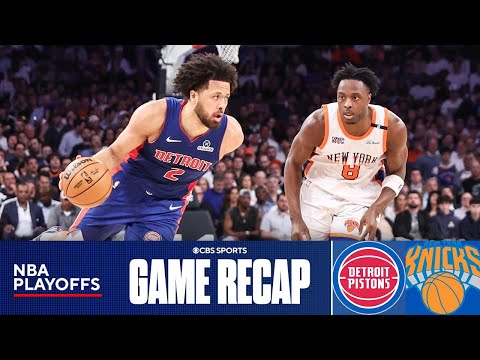 Pistons defeat Knicks in Game 5, send series back to Detroit | Game Recap