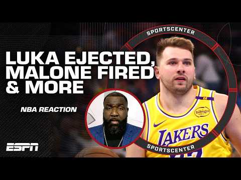 FULL REACTION: Luka Doncic ejected vs. OKC, Nuggets fire Michael Malone & MORE | SportsCenter