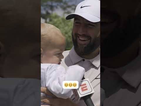 Scottie Scheffler’s son, Bennett, is too cute 🥹