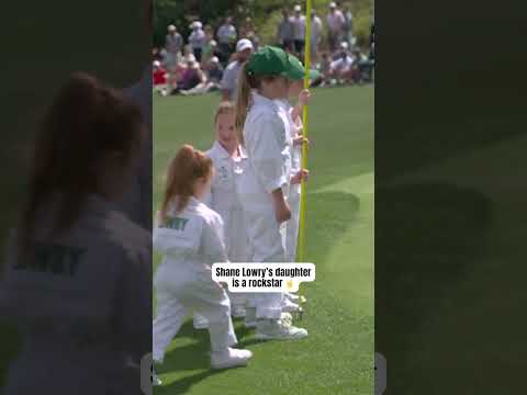 Shane Lowry’s daughter told everyone she was playing in The Masters 👏