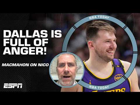 ‘It is ANGER at Nico Harrison!’ 😯 – Tim MacMahon on the ENERGY of Luka Doncic’s return | NBA Today